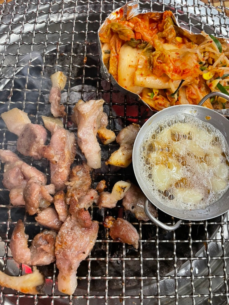  김해 장유 무계동 청학동참숯불뒷통구이 솔직후기 내돈내산