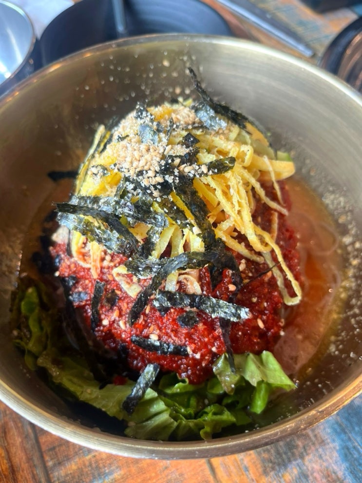  [곤지암 맛집]내돈내산 "태화산 명가"숯불닭갈비와 비빔막국수 가족 외식