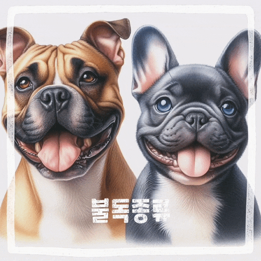  프렌치불독 털빠짐 잉글리쉬 아메리칸 불독 종류 강아지 특징 차이점