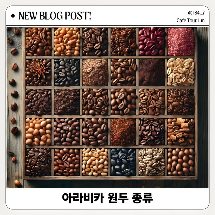  아라비카 원두커피 모든 것: 맛과 향 그리고 특징