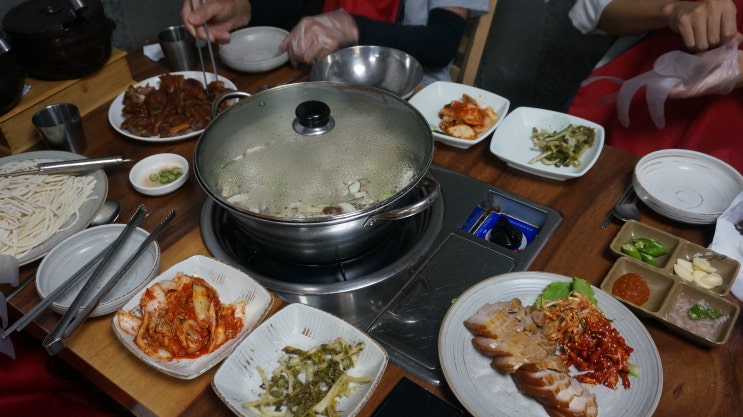  대전하기동맛집 오시오칼국수, 가족식사추천