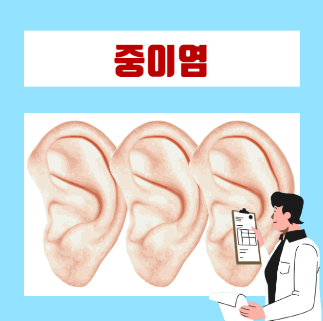  [이학박사] 중이염(Otitis media)의 증상, 원인, 치료