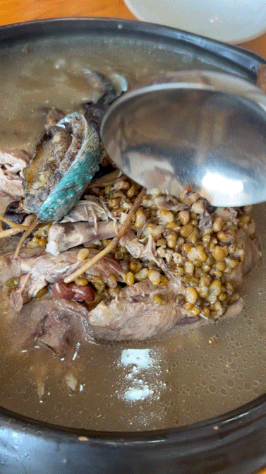  부산오리백숙 가족모임하기 좋은 당감동맛집 청와정