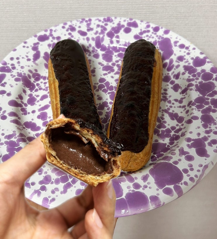  최화정 추천 빵 파스키에 프랑스 간식 초콜릿 에끌레어