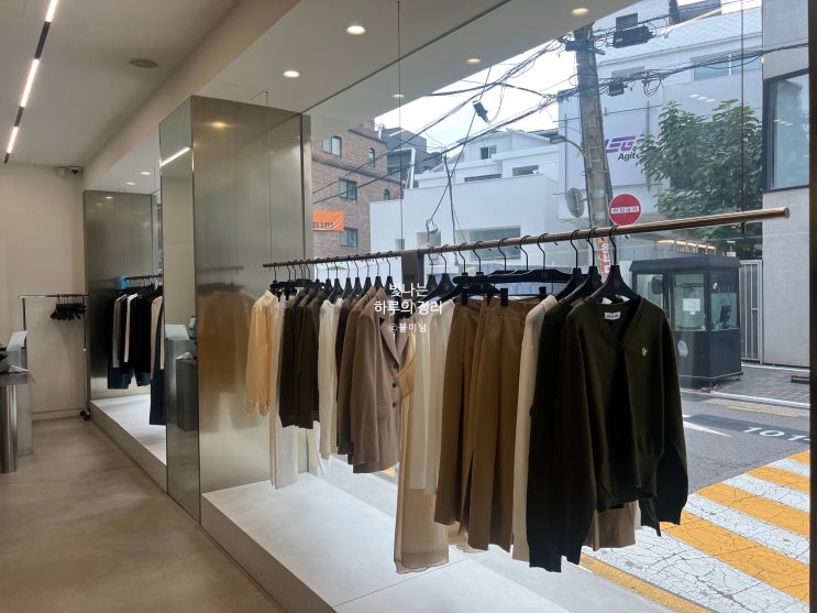 압구정 가로수길 옷구경 가성비좋은 제너럴아이디어 신사점