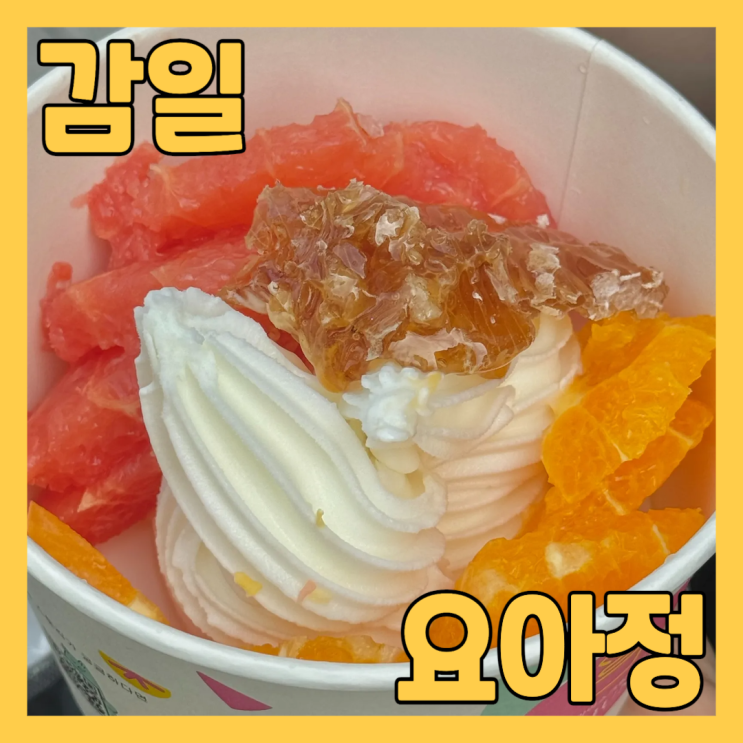  하남감일 디저트 포장 배달 전문 요아정 하남감일점 포장 후기 (할인 받는 팁)