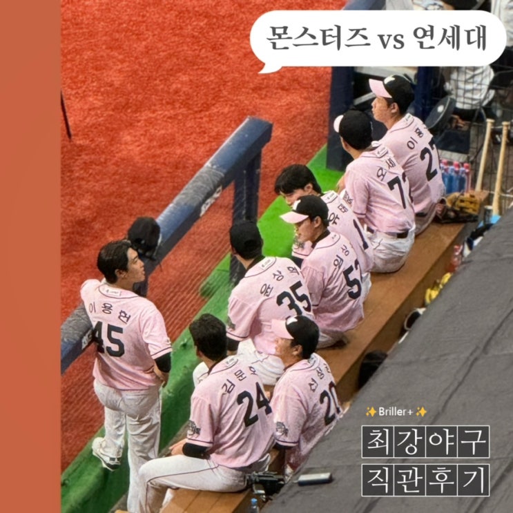 최강야구 직관 후기 vs 연세대 고척돔 내야 4층 411블록 시야제한석 ft. 고척돔 먹거리, 크림새우 대기 시간