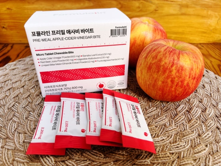  혈당다이어트 애사비 먹는법 - 혈당관리 포뮬라인 프리밀 애사비 바이트 후기