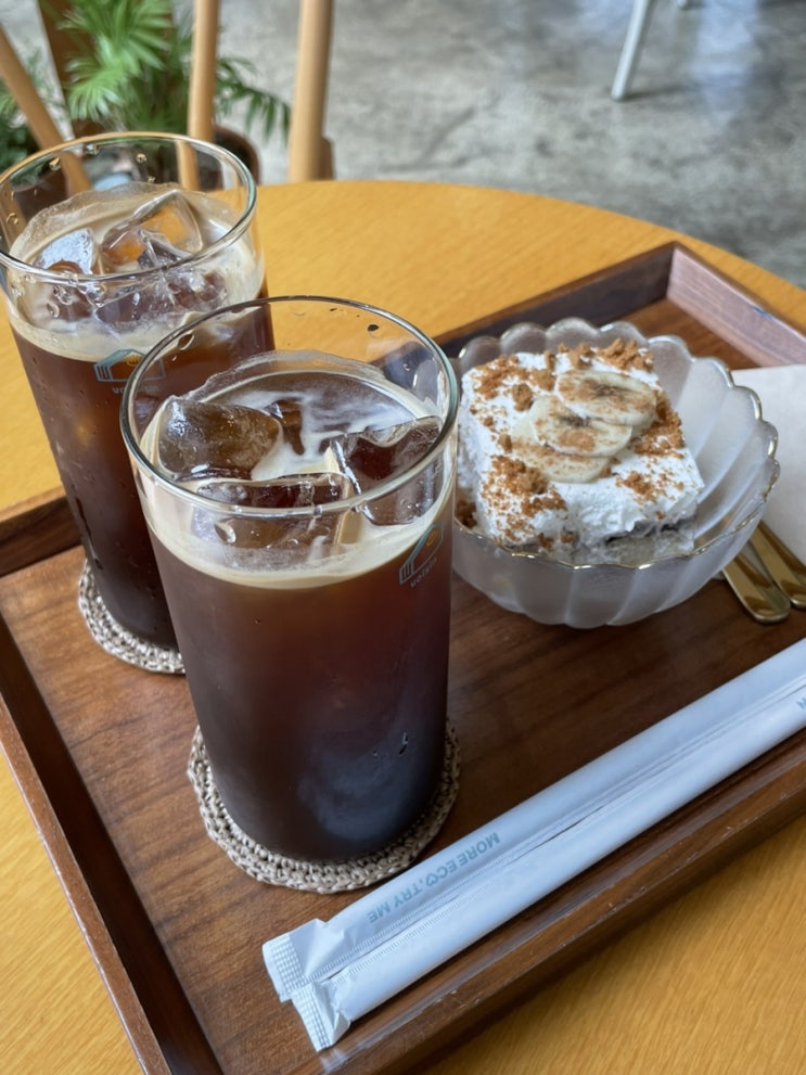  부산 광안리/민락동 카페 부아장, 바나나 티라미수 맛집!