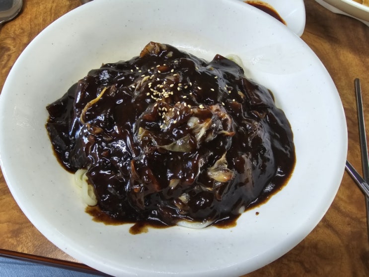  충북 옥천 이백리 수타 짜장면 맛집 [정통 옛날 손 짜장] 오랜만에 먹는 수타면!