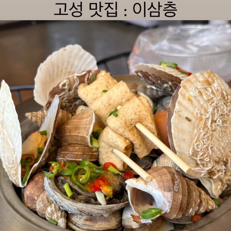  고성 맛집 [이삼층] - 고성봉포해변점, 봉포항 맛집, 봉포 술집