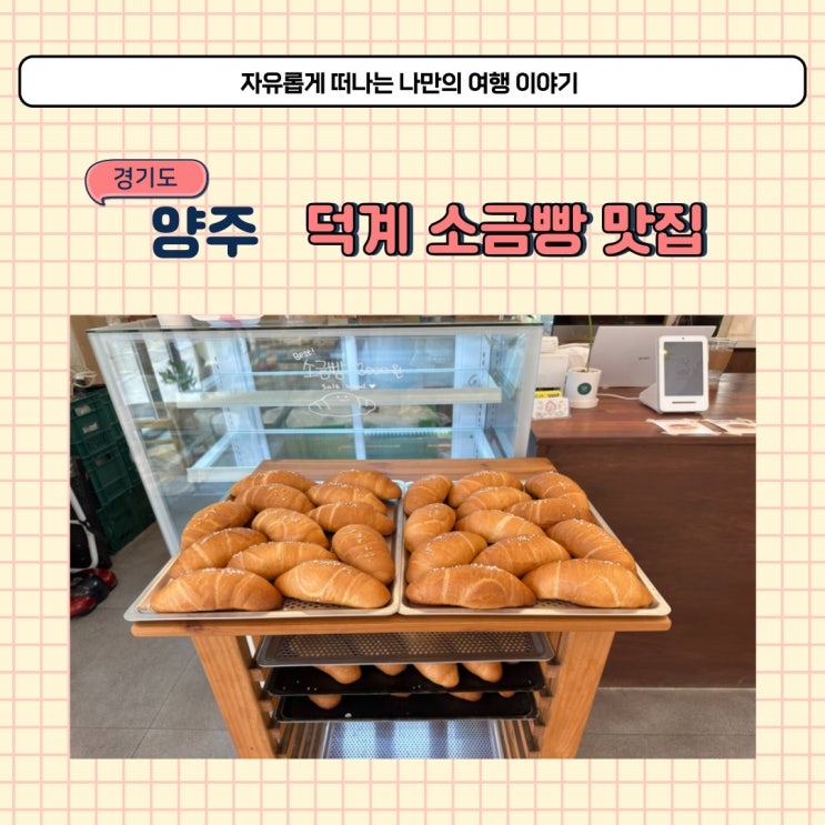  양주 소금빵 맛있어서 자주 방문하는 다락빵 소개