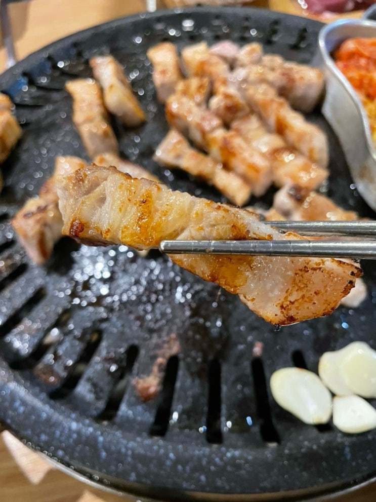  회기 고기 무한리필 꽃돼지무한삼겹 경희대점 방문 후기