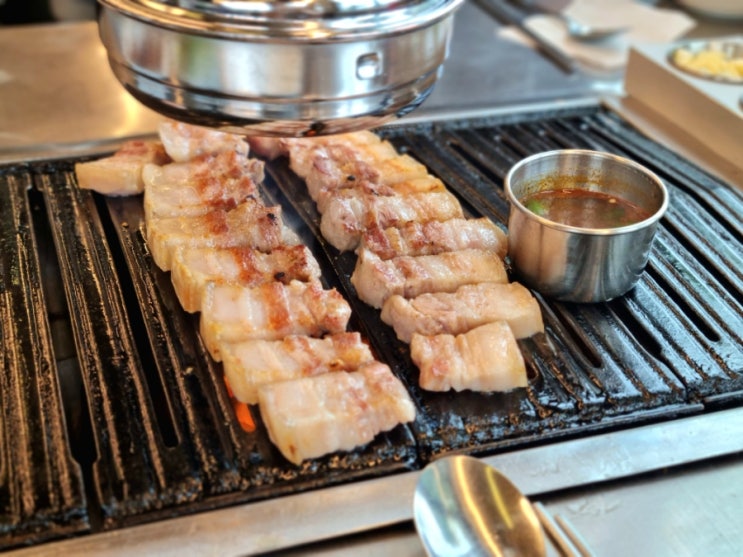  협재더꽃돈 제주 협재 해수욕장 근처 흑돼지 맛집 후기