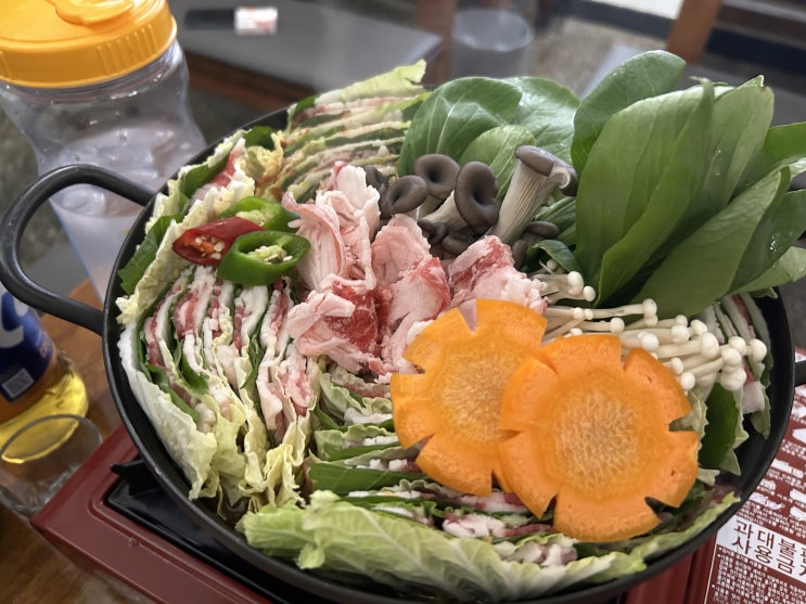  밀푀유나베가 맛있는 전농동 퓨전포차 <화야>(밀푀유나베, 접시스지수육)
