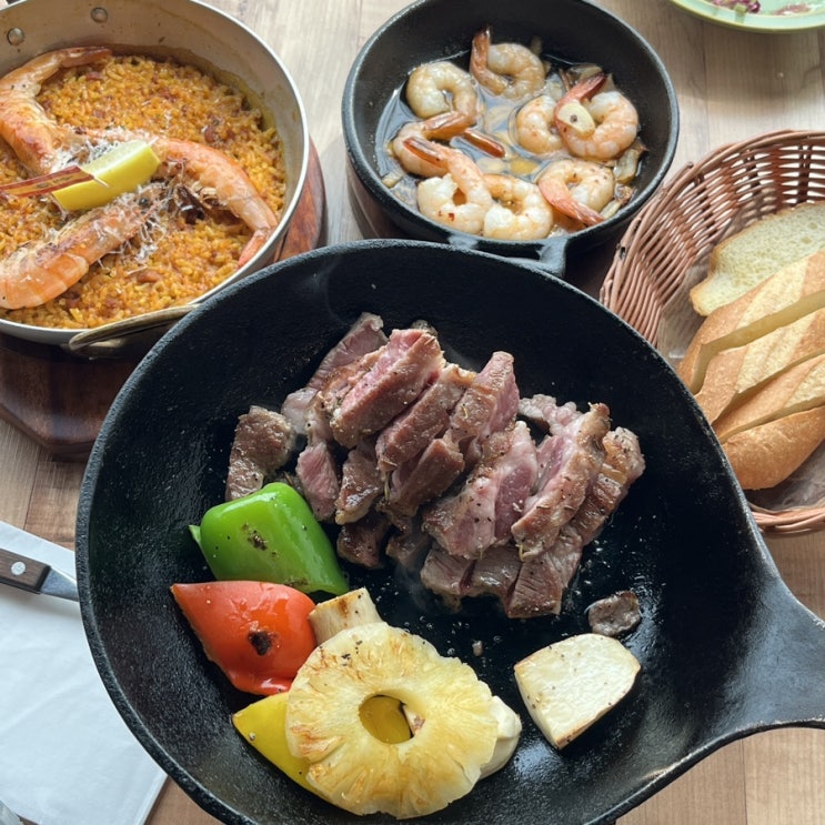  스페인요리 소개팅 추천 강남역레스토랑 트라가