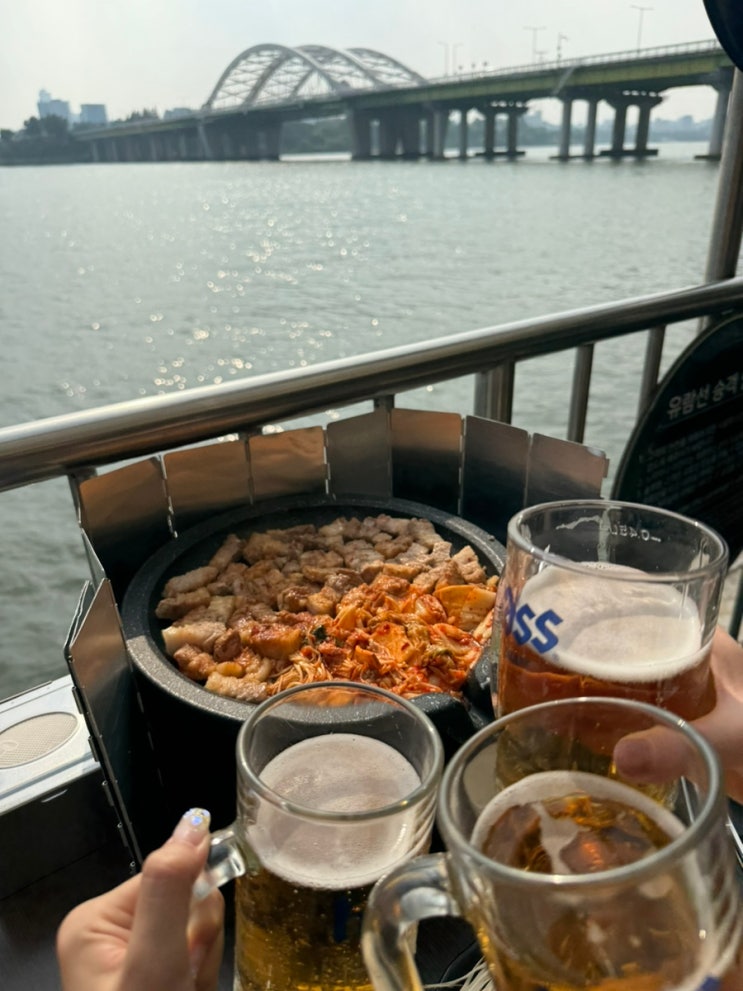  [서울/합정] 한강뷰 삼겹살 야장 ‘잠두봉더나인’ 맛집 예약 없이 방문!