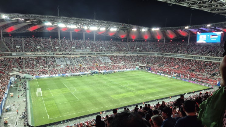  2026 FIFA 북중미 월드컵 3차 예선 대한민국 VS 팔레스타인 상암 월드컵 경기장 직관 후기 E-K 열 시야