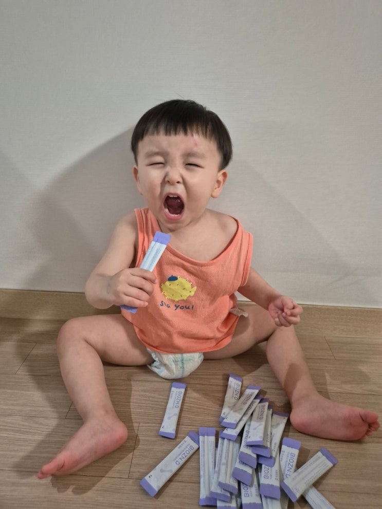  아기유산균 후기 두돌아기 면역력 영양제
