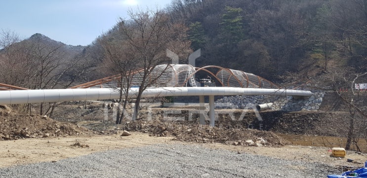  춘당2리교량 인도교 보도교 경관육교 경관보도교 경관교량 경관보행교 경관인도교 교량특허공법 경관디자인 교량설계 경관설계 교량거더 교량제작설치