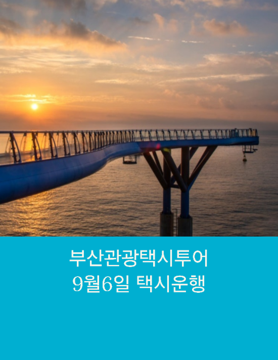  부산관광택시 부산택시투어 세자매여행