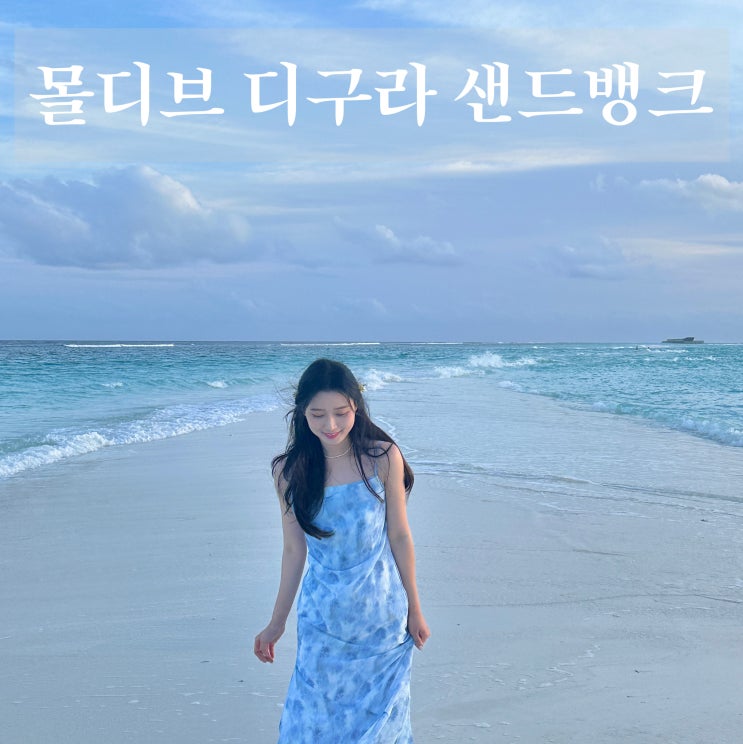  몰디브 자유여행 디구라 로컬섬 - 샌드뱅크 투어 포토존 가는 방법 가격