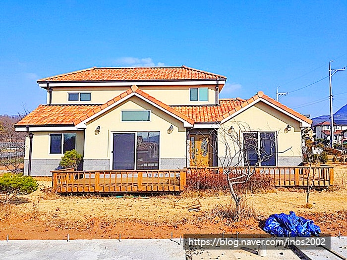  양평 개군면 부리 3억대 전원주택 매매, 마당넓은 남향 집