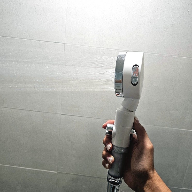  수압조절 절수기능 맘편해샤워기