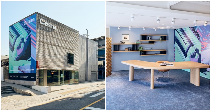  피플게이트 : 스페이스로직, 이태리 가구  까시나/Cassina 샬롯 페리앙 전시
