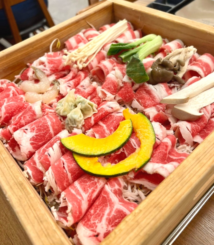  수원 영통 샤브샤브 맛집 : 샤브샤브와 편백찜, 월남쌈 무한리필 편백회관