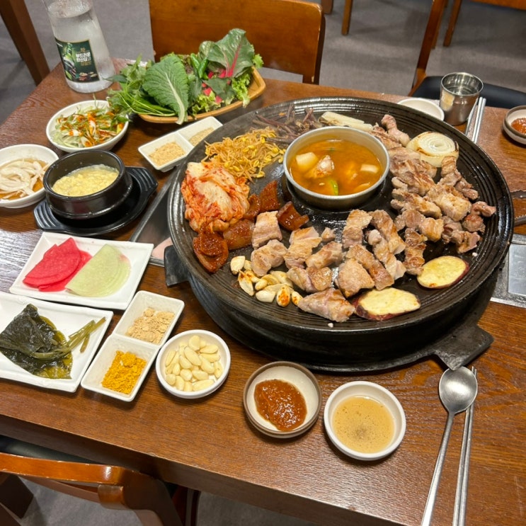  봉선동 삼겹살 가성비 맛집 회식 단체모임 추천 덤식당