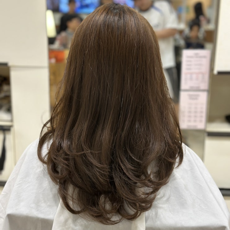  대치동미용실 준오헤어 대치점 손질 쉬운 레이어드 컷 C컬펌 후기