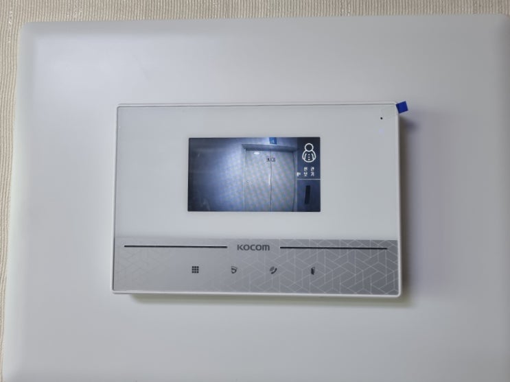  안양 동안구 호계동 임광그대가아파트 코콤 비디오폰 K6B VP-U431 설치