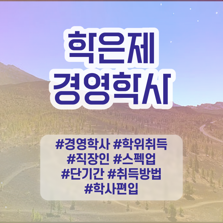  동아대 경영학과 , 경영학과 인강만 듣고 준비한 꿀팁 모음
