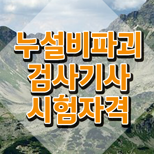  누설비파괴검사기사 2024 누설비파괴검사기사 응시조건 온라인으로 간단하게 준비한 비법