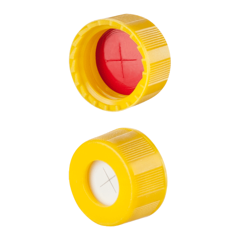  [플라스틱] 9-425mm 옐로우 스크류 캡 9-425mm Yellow Screw Cap