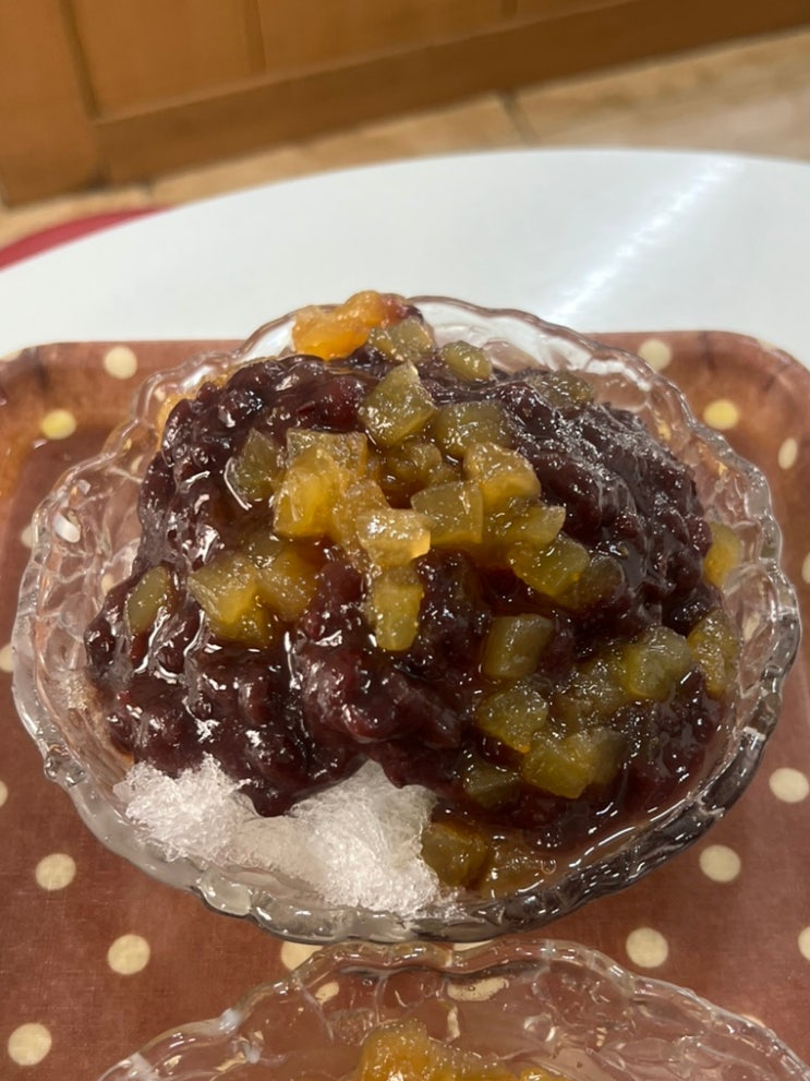  부산 용호동 팥빙수 맛집 : 용호동할매팥빙수단팥죽 본점