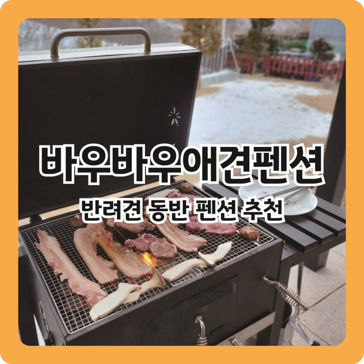  [연천] 반려견 동반 펜션, 바우바우 애견펜션