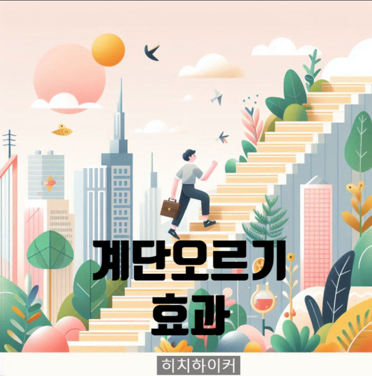  계단 오르기의  칼로리소모