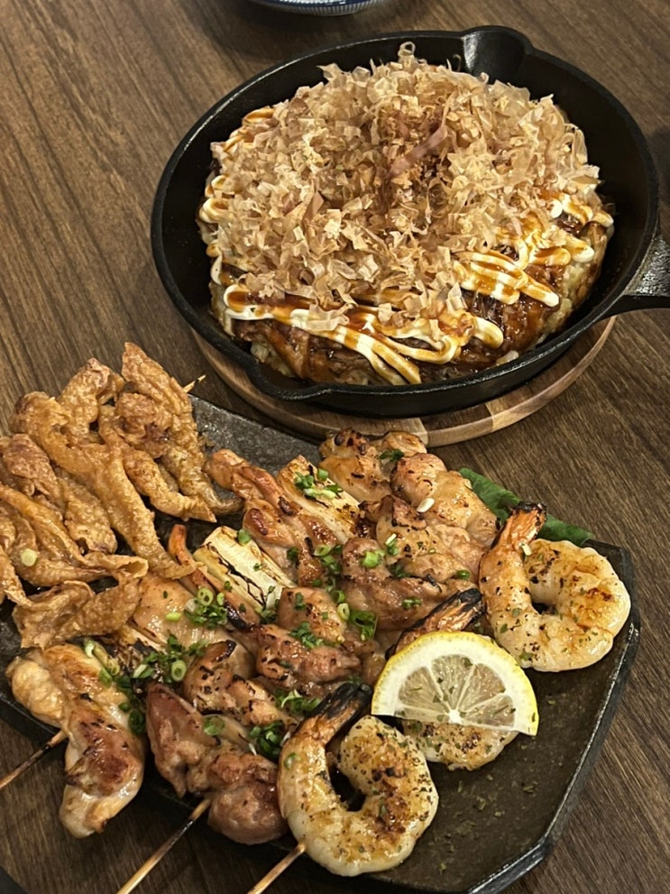  부평역 근처 맛집 타마 꼬치 가성비