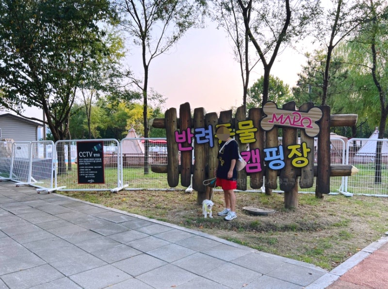 난지한강공원 반려동물캠핑장
