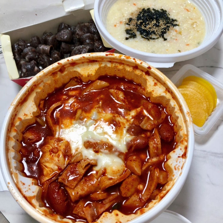  엽기오뎅 엽떡 엽기떡볶이 인천 호구포역 맛집 배달