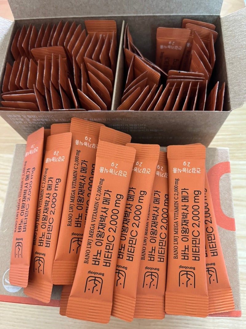 바노 이왕재박사 메가 비타민C 2000mg