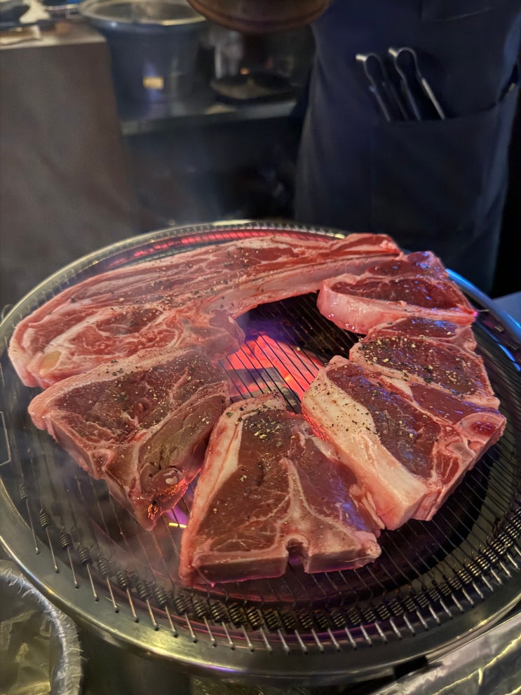  라무야끼 - 퍼포먼스가 좋은 무한리필 중랑구양갈비 상봉맛집