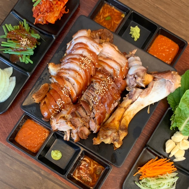  상봉역 맛집 귀한족발 대 사이즈, 막국수 리뷰