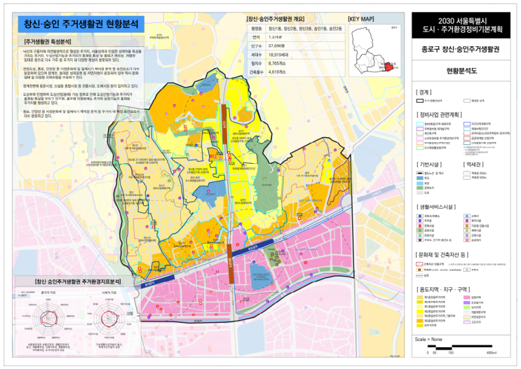  2030주거생활권계획(도심권)3_ 창신.숭인/소공.회현 주거생활권