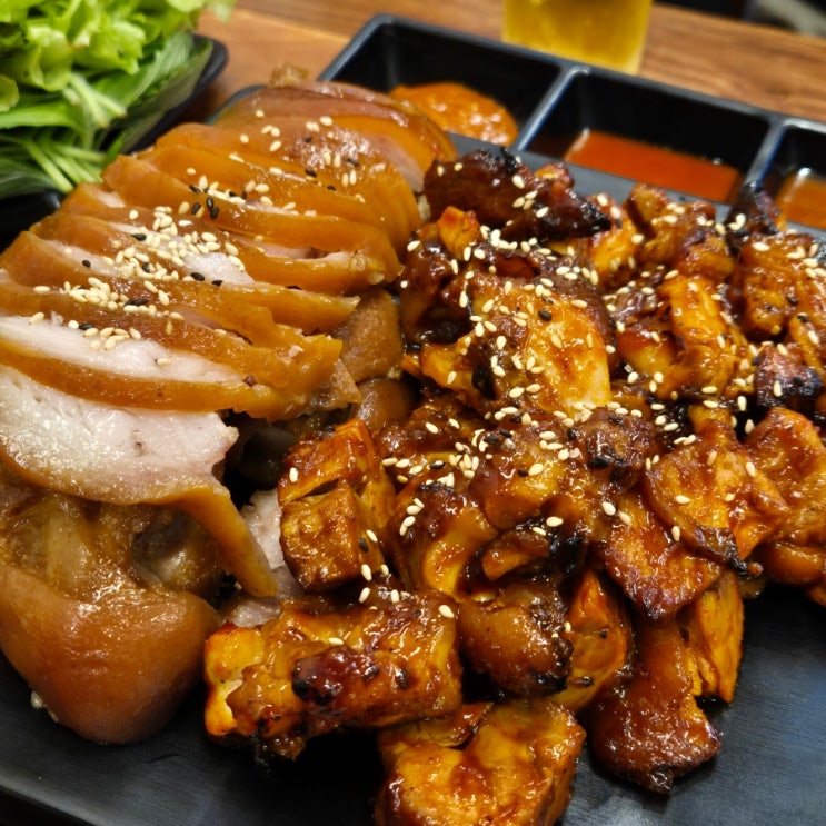  광명사거리역 맛집 귀한족발 불족발 막국수 필수