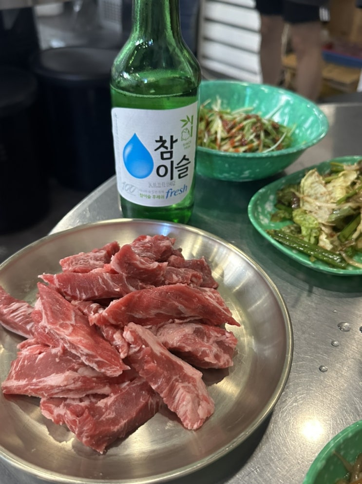  [마곡나루 맛집] 맛있는 소갈비살과 레트로 감성이 좋았던 쭌이네생고기