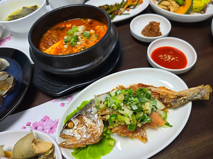  종로한식맛집 위로한정식 가성비 좋은 보리굴비 한상차림