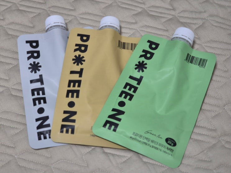  올리브영 내돈내산 프로티원 단백질쉐이크 녹차, 곡물, 흑임자맛